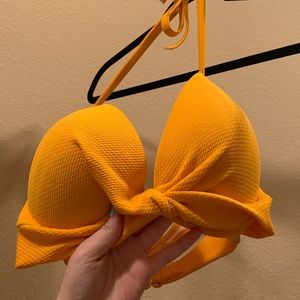 Yellow Bikini Top